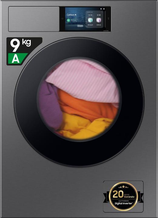 Image du produit Samsung Washing machine WF90F09C4SU3 1400 rpm 9 kg (9 kg, Gauche)