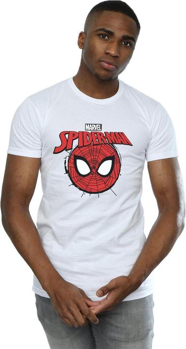 Produktbild SpiderMan Logo Head TShirt (L)