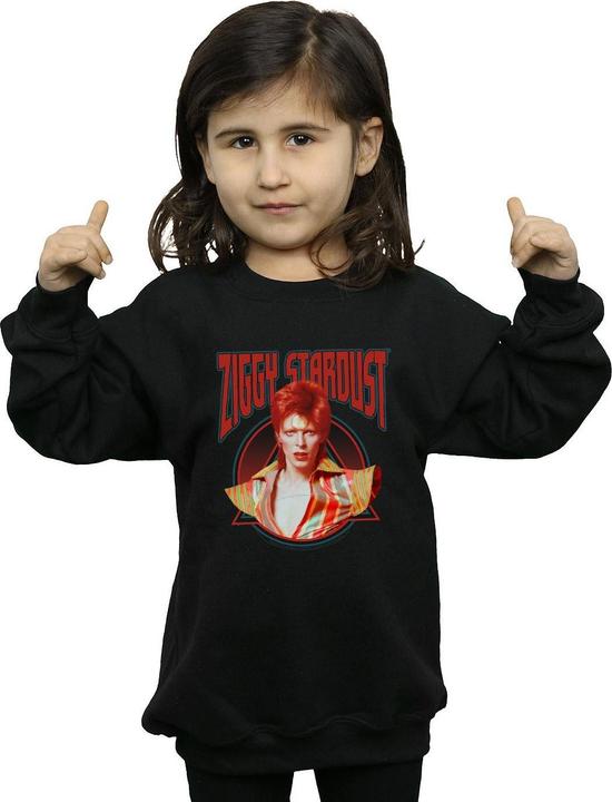 Produktbild David Bowie Ziggy Stardust Sweatshirt Mädchen (140, 146)