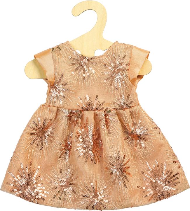 Image du produit Heless Robe scintillante or rose 35-45cm