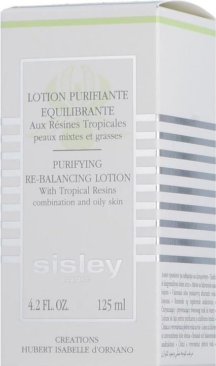 Actual product image Sisley Lotion Purifiante Équilibrante aux Résines Tropicales (Cleaning cloths, 1250 ml)