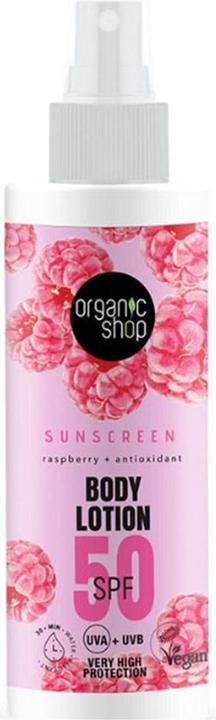 Organic Shop Sunscreen Body Lotion 50 SPF 150ml (Sonnenlotion, SPF 50, 50 ml)