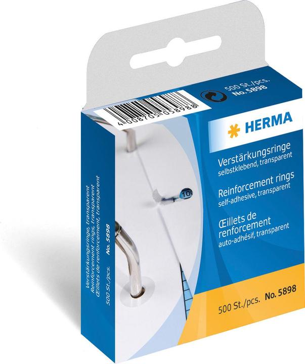Actual product image Herma Verstärkungsringe