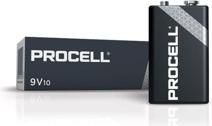 Immagine prodotto Duracell Pile Procell (10 pz., 9V Block, 673 mAh)