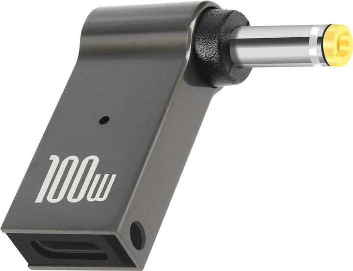 Produktbild Avizar ADA-100W-C011-YL, USB-C / 4.0 x 1.7mm 100W Adapter (Proprietär, USB Typ C)