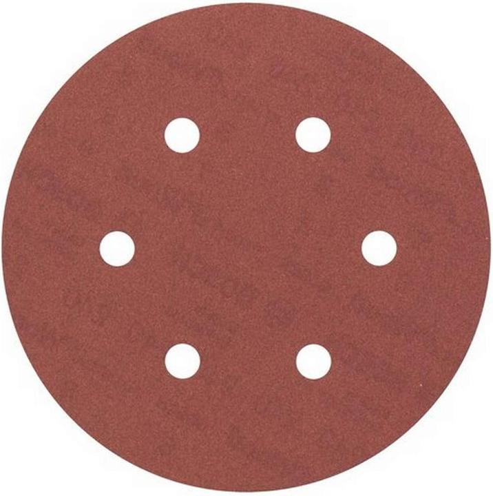 Produktbild Bosch Professional Zubehör Schleifblatt C430, 150 mm, 240, 6 Löcher, Klett, 5er-Pack (240)