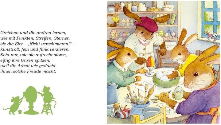 Actual product image Bilderbuch Ostern in der Häschenschule (German, Julia Walther, 2024)