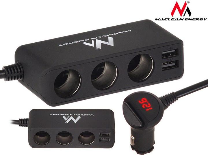 Produktbild Maclean MCE117 mobile device charger Black Auto