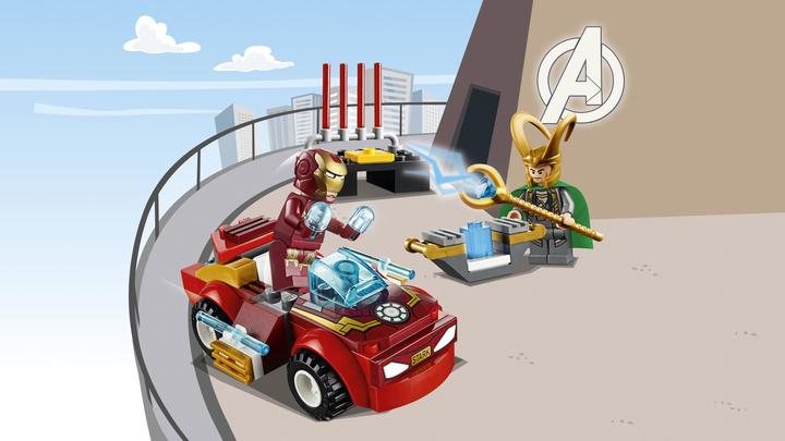 Image du produit LEGO Juniors Iron Man contre Loki (10721, LEGO Marvel)