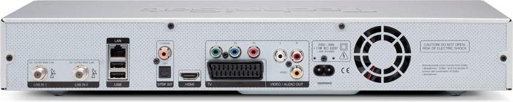 Produktbild TechniSat DigiCorder ISIO S, 2x DVB-S2, 2x CI+, Silber (500 GB, DVB-S2)