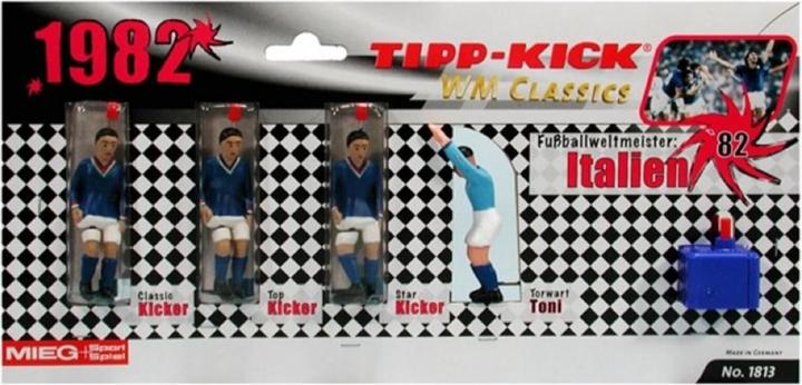 Tipp Kick Coupe du monde classique Italie 1982 3 tireurs et 1 gardien de but