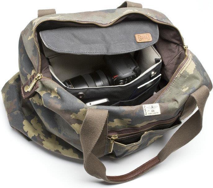 Actual product image ONA Roma (Camera inner pocket)