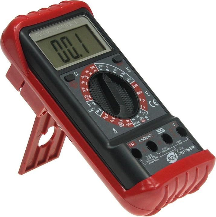 Actual product image REV Multimeter Profi sw/rt Hand-held multimeter digital CAT III (CAT III)