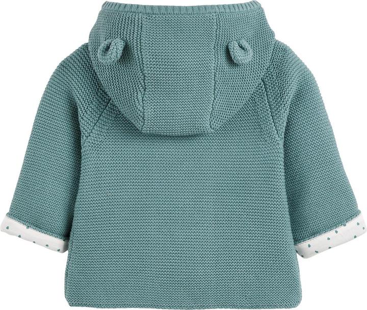 Produktbild La Redoute Collections Strickjacke mit Kapuze (86)