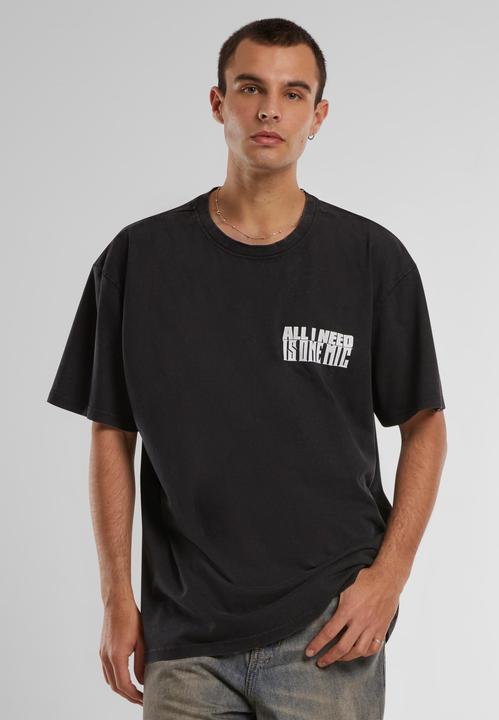 Actual product image Mister Tee Nas Stillmatic Acid Washed Oversize Tee - 89293 (S)