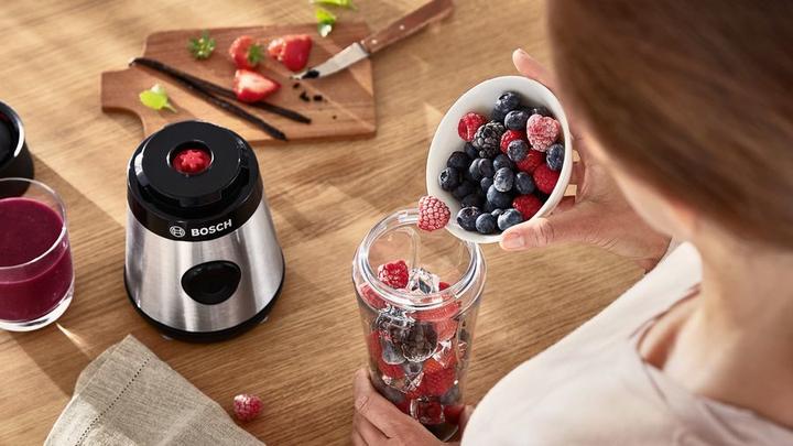 Produktbild Bosch Hausgeräte MMB2111M VitaPower Blender, 450 W, Stainless Steel (450 W)