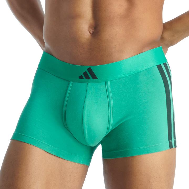 Produktbild adidas 4er Pack Active Flex Cotton 3 Stripes Retro Short / Pant (L, 4er Pack)
