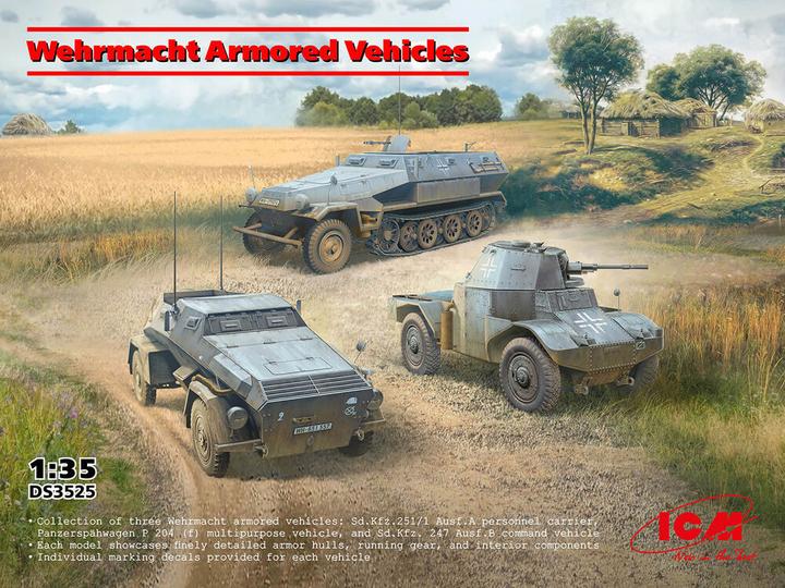 Produktbild ICM Wehrmacht Armored Vehicles
