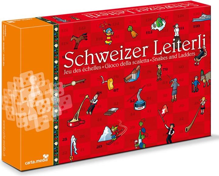 Produktbild Schweizer Leiterlispiel (Deutsch, Englisch, Französisch, Italienisch)