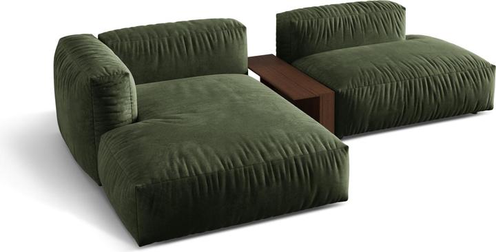 Image du produit Micadoni Canapé D'Angle Gauche Modulaire, "Martina", 2 Places, 292x176x75 Fabriqué en Europe (Canapé d'angle)