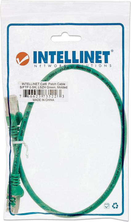 Produktbild Intellinet Patch-Kabel (S/FTP, CAT5e, 3 m)