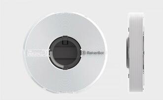 Actual product image Makerbot PLA Precision, true white, 0.75kg (PLA, 1.75 mm, 750 g, White)