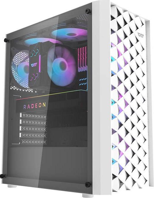 Actual product image Darkflash Tech DK351+ 4 fans (Mini-ITX, ATX, mATX)