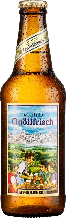 Image du produit Appenzeller Bier Quöllfrisch naturellement trouble (1 x 33 cl)