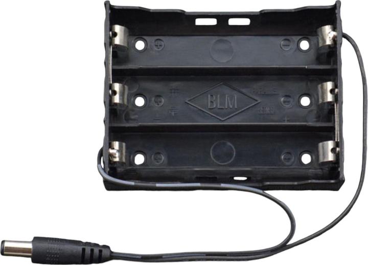 Produktbild DFRobot 3x18650 Batteriehalter mit 5.5mm DC Jack