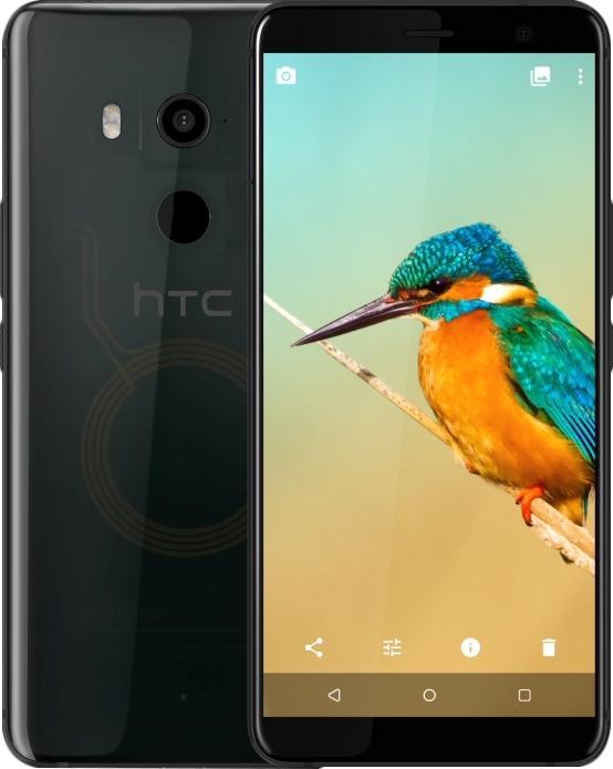 HTC U11+ (128 GB, Ceramic Black, 6", Hybrid Dual SIM, 12 Mpx, 4G)
