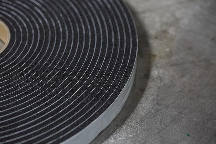 Actual product image Rs Pro PVC Foam Tape, Black, Thickness 6mm, 25mm x 15m (25 mm)