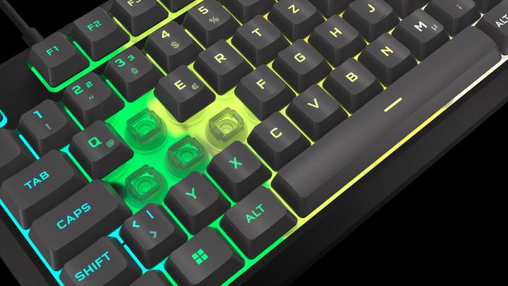 Actual product image Corsair K55 Core RGB (DE, Cable)