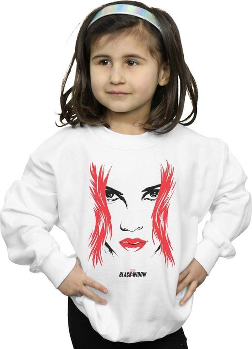 Produktbild Black Widow Movie CloseUp Sweatshirt Mädchen (140, 146)