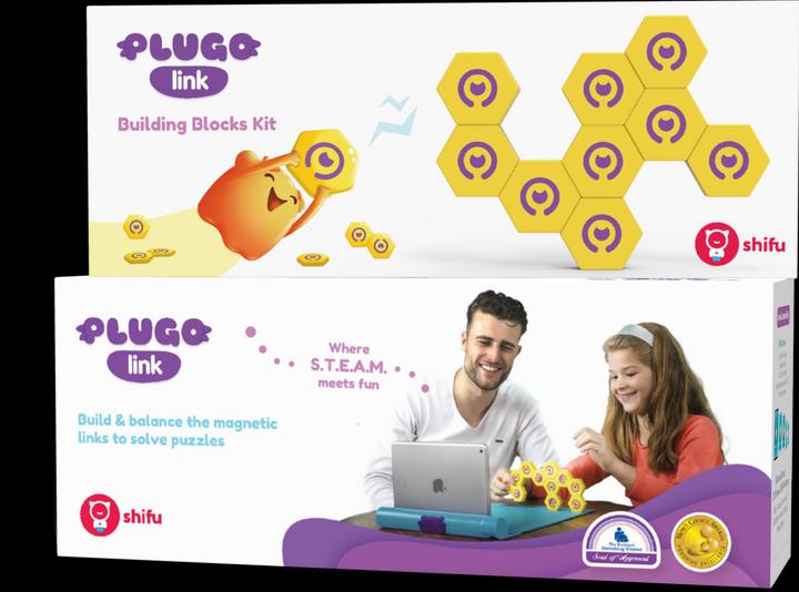 Actual product image PlayShifu Plugo Link Building Blocks Kit (German, French, Japanese, English, Spanish, Portuguese, Russian)