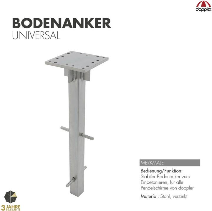 Produktbild Doppler Bodenanker