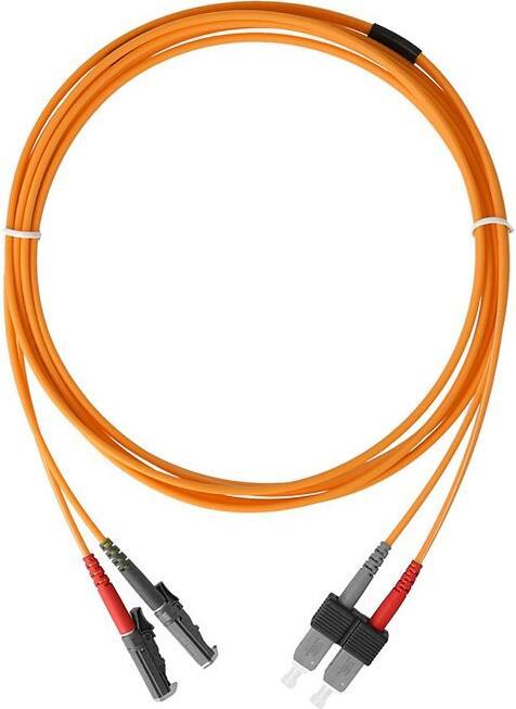 Produktbild BlueOptics Duplex LWL Patchkabel SC-E2000 Multimode OM2 5 Meter (5 m)