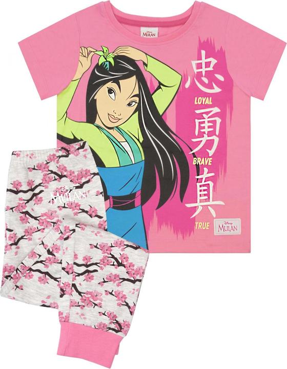 Immagine prodotto Mulan Pigiama da bambina Loyal Brave True (164)