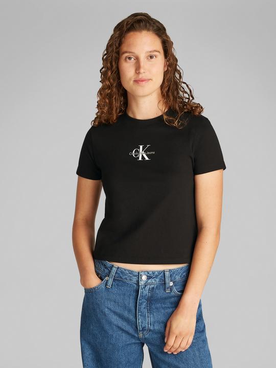 Actual product image Calvin Klein Jeans Monologo Baby Tee (L)
