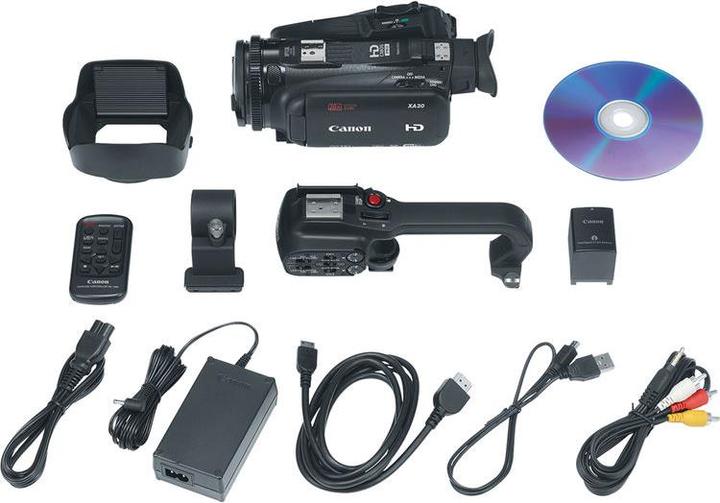 Image du produit Canon Xa30 (3.09 Mpx, 50p, 20 x)