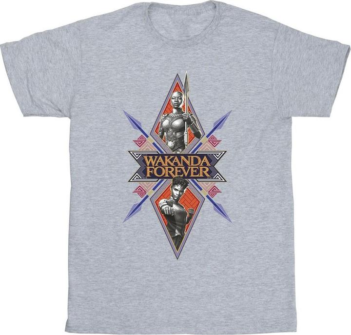 Image du produit - T-shirt WAKANDA FOREVER TRIBAL SPEAR CHEST - Homme (XXL)