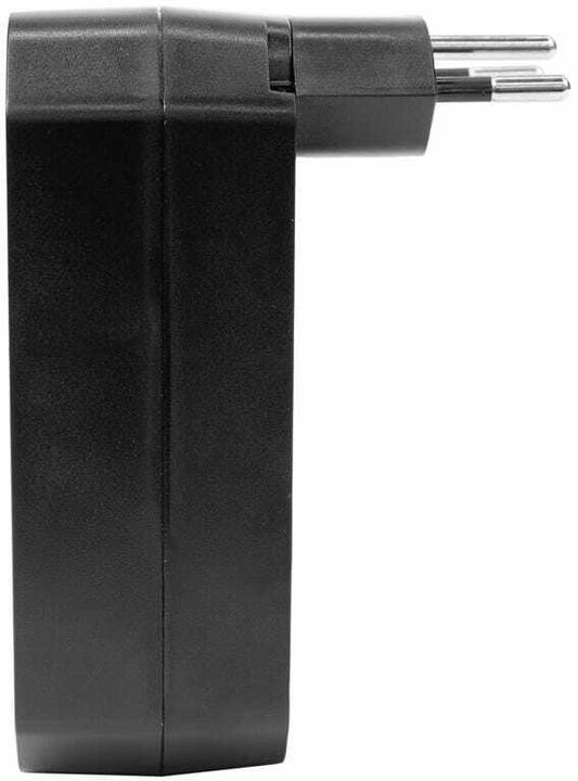Image du produit Steffen Adaptateur multiple MANTA 3xT13 + 1xUSB-C PD pivotant 320° sw (USB-C, Type 13, 13 x)