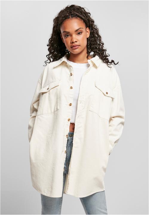 Produktbild Urban Classics Ladies Long Corduroy Overshirt (XL)