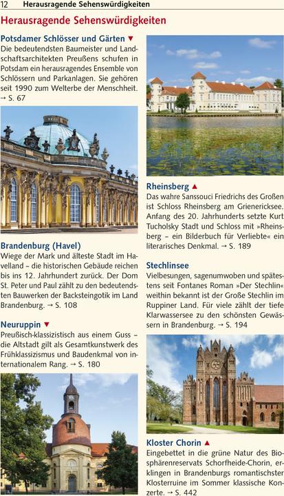 Actual product image Travel Guide Brandenburg
