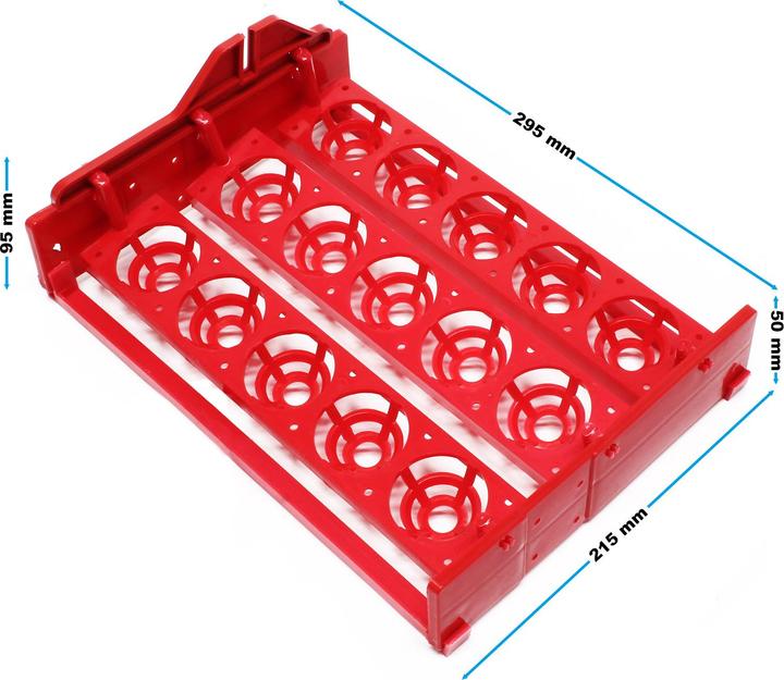 Immagine prodotto Wiltec Incubatrice automatica 15 uova Pezzo di ricambio Inserto Incubatrice Incubatrice di uova Hatcher