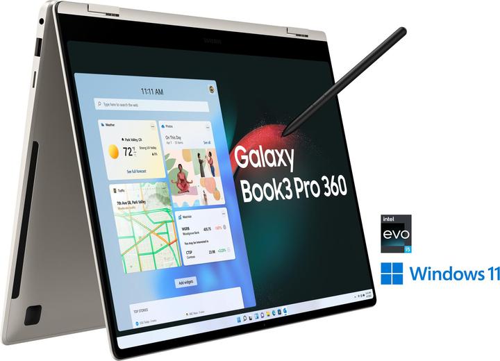 Produktbild Samsung Galaxy Book3 Pro 360 (16", Intel Core i7-1360P, 16 GB, 512 GB, DE)