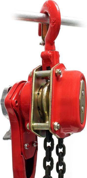 Actual product image Wiltec Chain Block with 1500kg Loading Capacity and 1.5m Chain Length, Hoist for Forestry, Garages, etc.