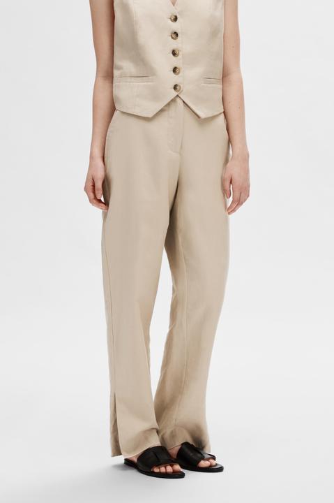 Actual product image Selected Femme Straight Fit Trousers (36)