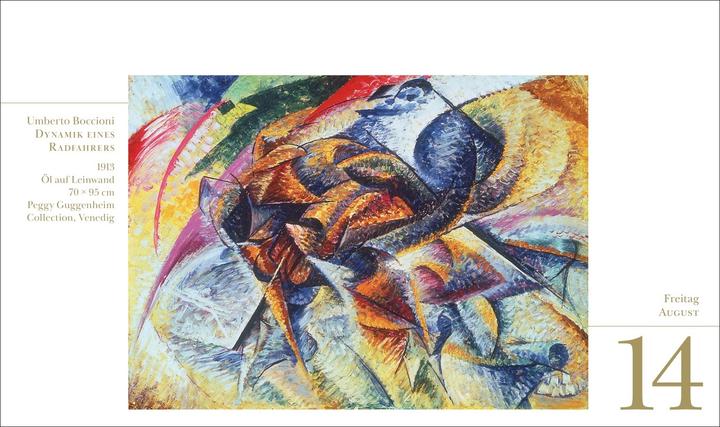 Actual product image Harenberg Eine Reise durch die Welt der Kunst Premiumkalender 2026 - 365 Meisterwerke (23 x 17 cm, Hardcover, German)