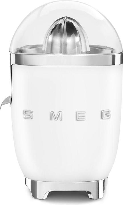 Smeg CJF01WHMEU Style 50, filtre et bec verseur anti-gouttes en acier inoxydable (Prise UE)