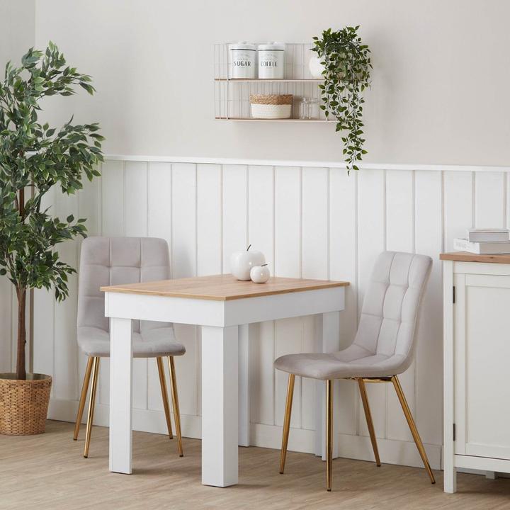 Produktbild Homestyle4u Esstisch mit 2 Stühlen Set